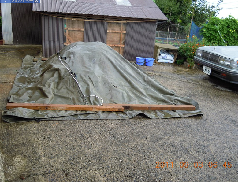 客土を使った家庭菜園の土作り(その1)2011-09-14