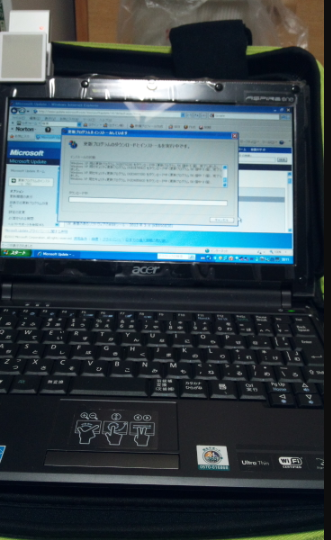 ネットブック持参です 2012-03-23