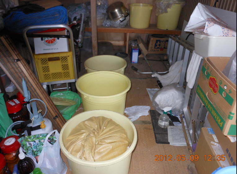 米ぬかをもらってきた 2012-05-09