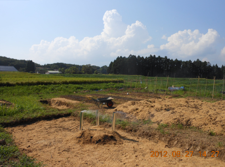 くず米をもらったので・・・ 2012-08-27