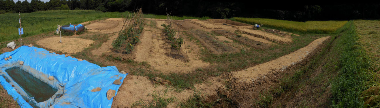 穴水３号ほ場整備完了 2012-09-09