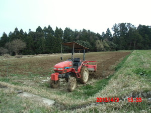 ヤンマーAF-226で 2013-04-09