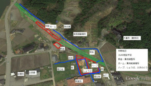 借りている農地の状況（甲駅地区） 2015-10-25