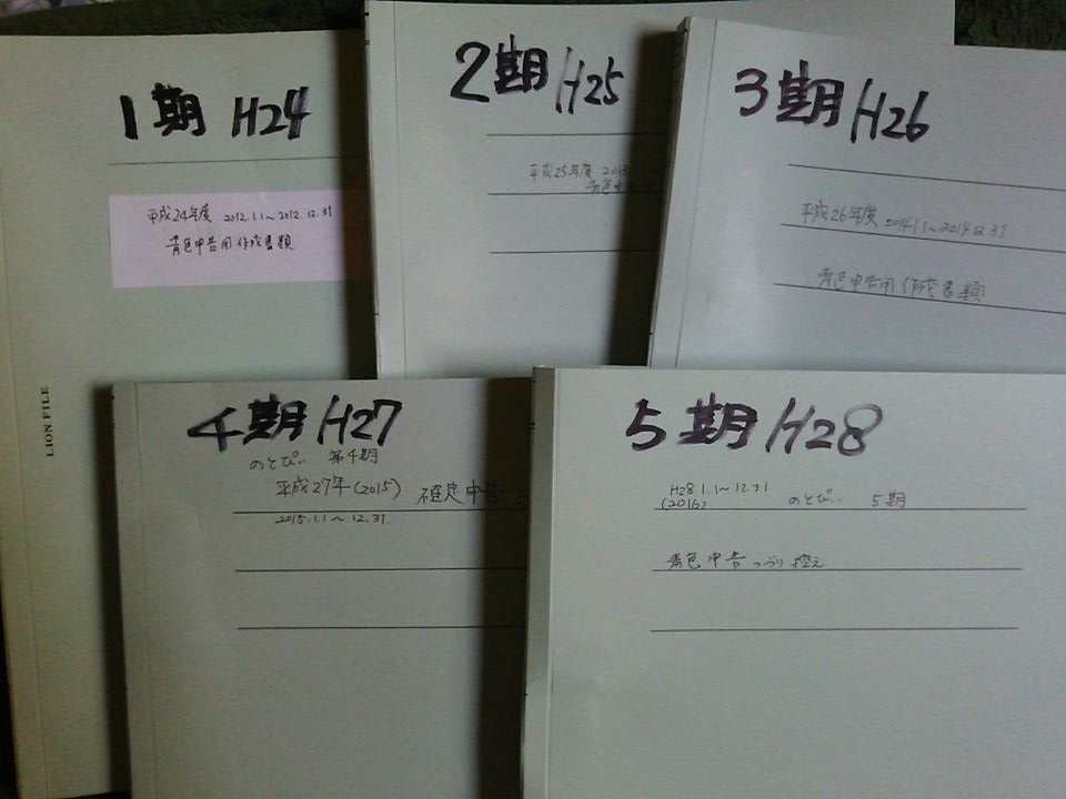 今は新規就農をすると税務署に行って個人事業開業届けと青色申告届けが必要になります-2017-03-16