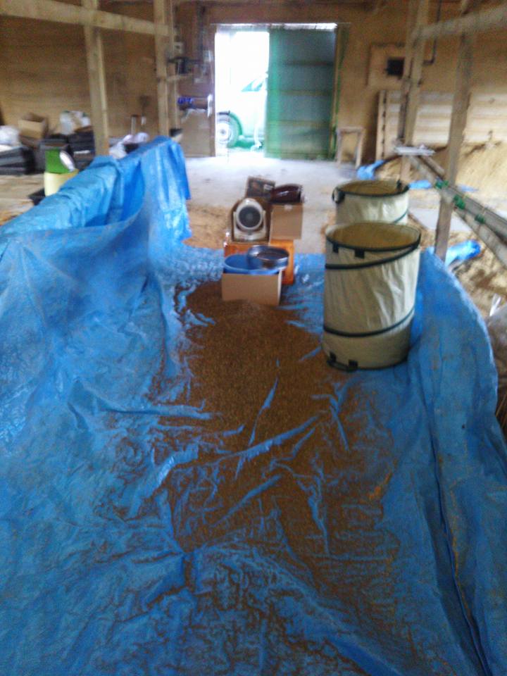 サーキュレーターでごみ取りです。でも適切な風力が分かりません-2017-12-21