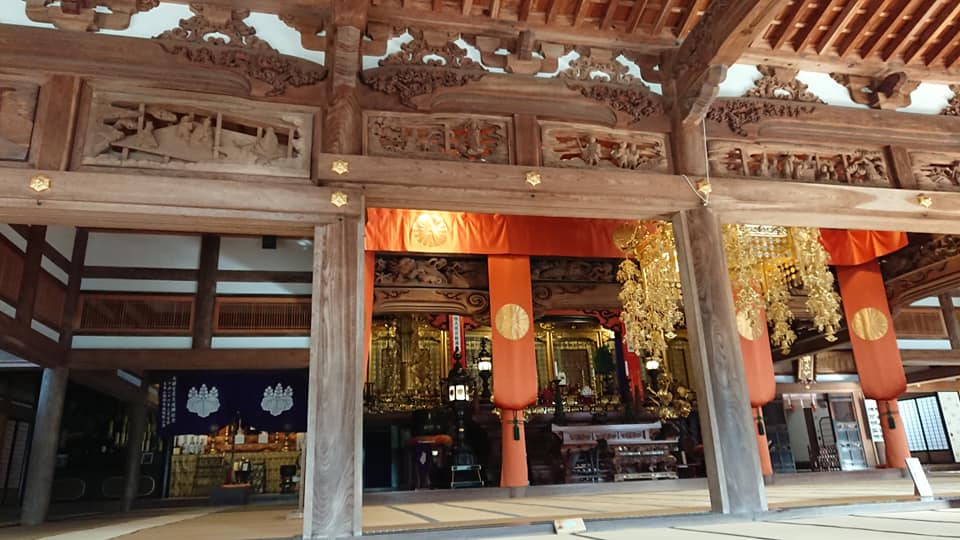 今年のスタート場所の総持寺参拝です-2018-10-07