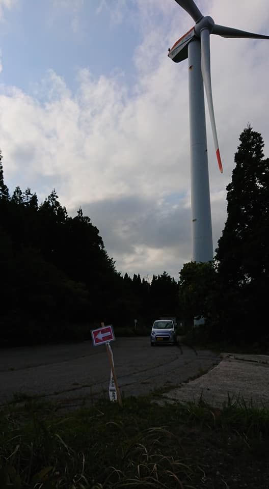 がさんどうトレイルランのコースの下見を車でしてます-2018-10-09