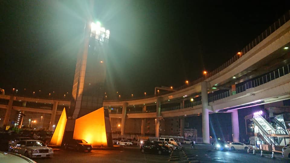 首都高の大黒ふ頭PAで休憩-2020-02-14