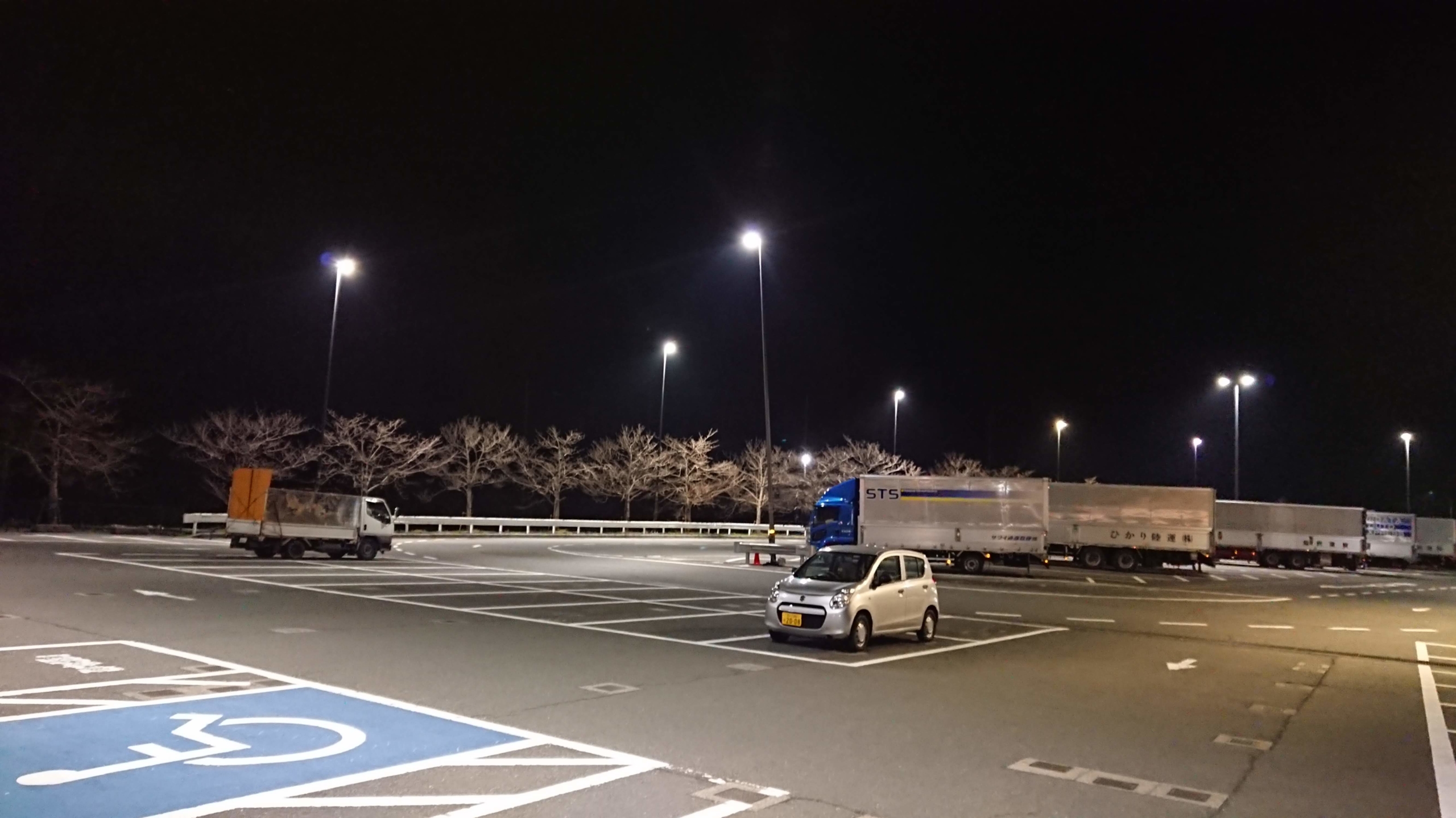 道の駅マキノ追坂峠で車中泊です-2020-03-18