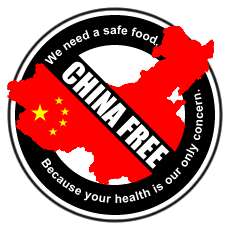 「中国産使っていません！」China Free!　-2021-03-26