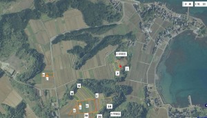 圃場区分２０１５～小甲開田・大甲開田