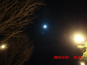 安曇野到着 2013-02-24