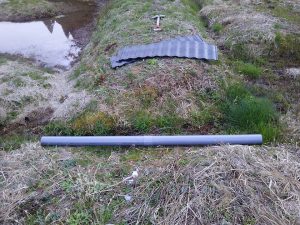 とりあえずこれで中央通路の完成です 2017-04-04