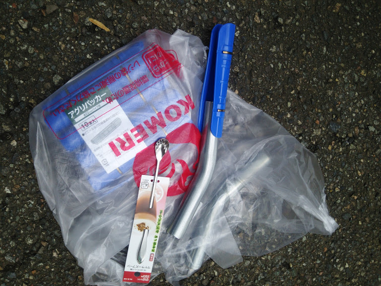 土の分析用サンプルを採取するスコップを自作してみた 2017-07-04