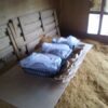 島崎 光典 - 11時半から1時間で片付け終わり。蕎麦の水分が多いので、乾燥作業が終わ