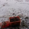 島崎 光典 - 雪が降ったり止んだりの1日で、アピオス収穫してました。7mほどの一つの