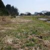 島崎 光典 - 5月頃の陽気の晴天です。甲駅の草刈り区間はホームの先のこの辺りから大