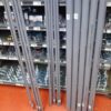 島崎 光典 - 雪だけど外での作業は出きると思って、ホームセンターで防風ネット用の支